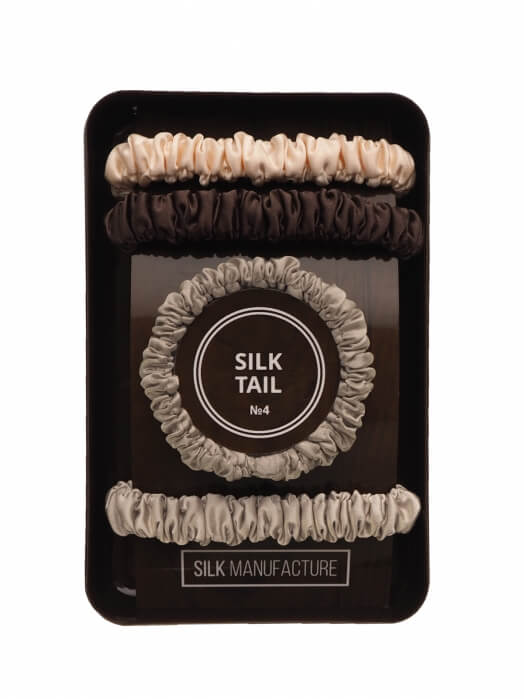 Шёлковые резинки для волос SILK TAIL