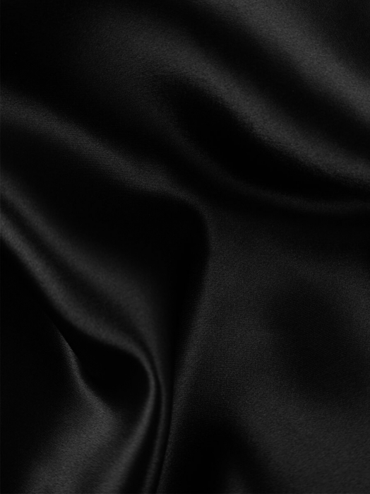 Шёлковая наволочка "PRINCESS" (50х70), 22 момми, чёрный жемчуг