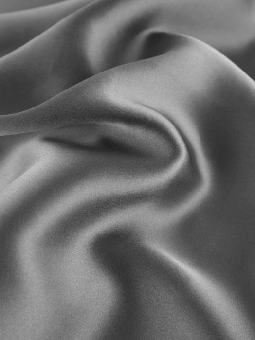 Шёлковое полотенце для тела (70х155), серебристый