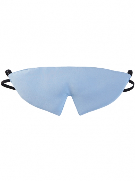 Пятислойная маска для сна из трёх видов натурального шёлка, BLUE WAVE