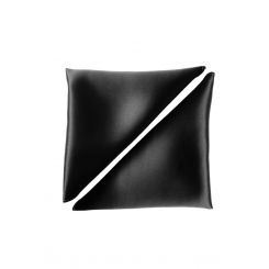 Набор платочков из натурального шёлка (2 шт), чёрный жемчуг