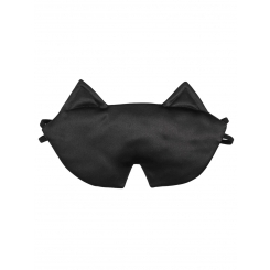 Пятислойная маска для сна из трёх видов натурального шёлка, BLACK CAT