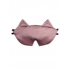 Пятислойная маска для сна из трёх видов натурального шёлка, ORCHID CAT